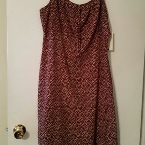 Printed tank dress