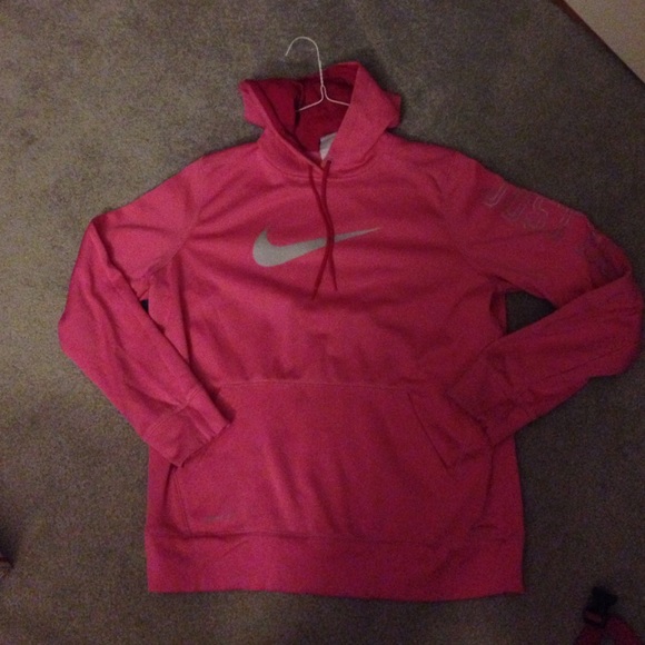 Pink nike jacket