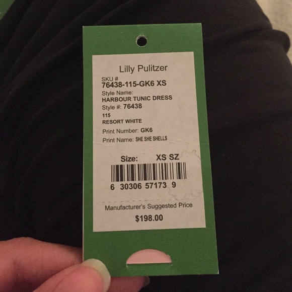 🎉SOLD🎉Lilly Pulitzer harbor tunic dress - Picture 3 of 4