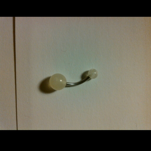 Glow in the dark belly button ring - Picture 1 of 2
