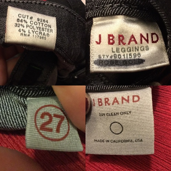 HP!!🎀🎉 J. BRAND jean leggings🌹NWOT✅ - Picture 4 of 4