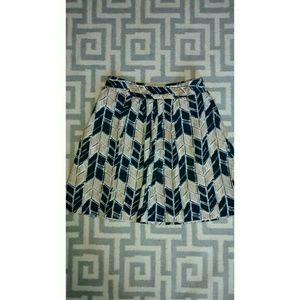 Tribal A-line skirt