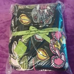 NWT Vera Bradley Moon Blooms Throw Blanket