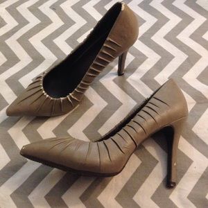 Grey Stiletto Heels