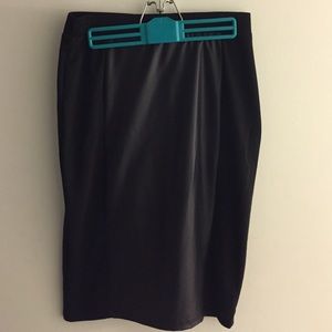 High waisted bodycon skirt