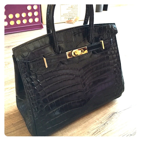 🔴SOLD🔴Famous Birkin Croco bag