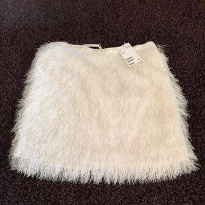 Cream Tina Turner skirt