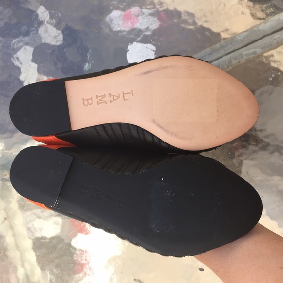 L.A.M.B. Leather blogger sandals Sz 6 new - Picture 2 of 4