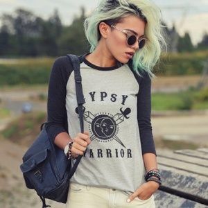 Gypsy Warrior Baseball Tee