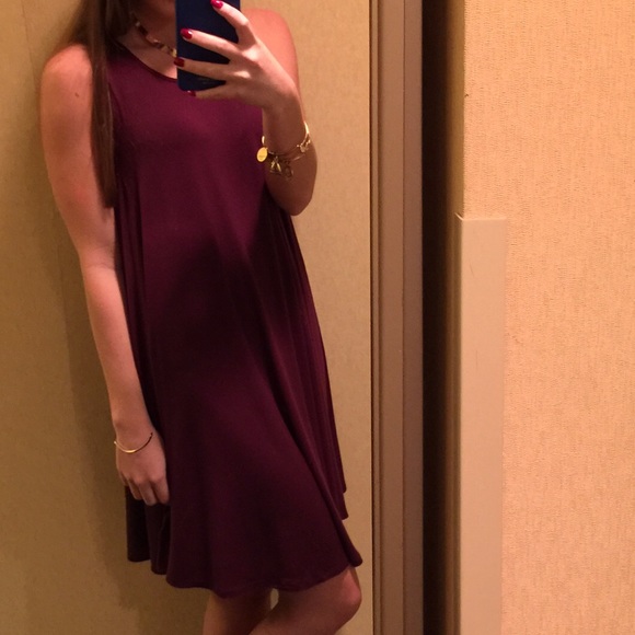 Maroon dress