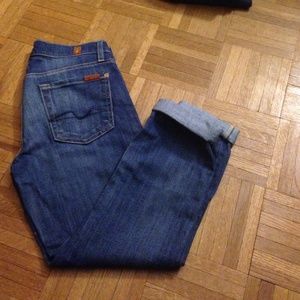 7 for all mankind Cropped Roxanne!