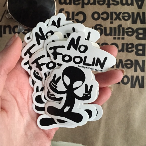 10 FOR $10 BRANDY MELVILLE STICKERS - Picture 2 of 2