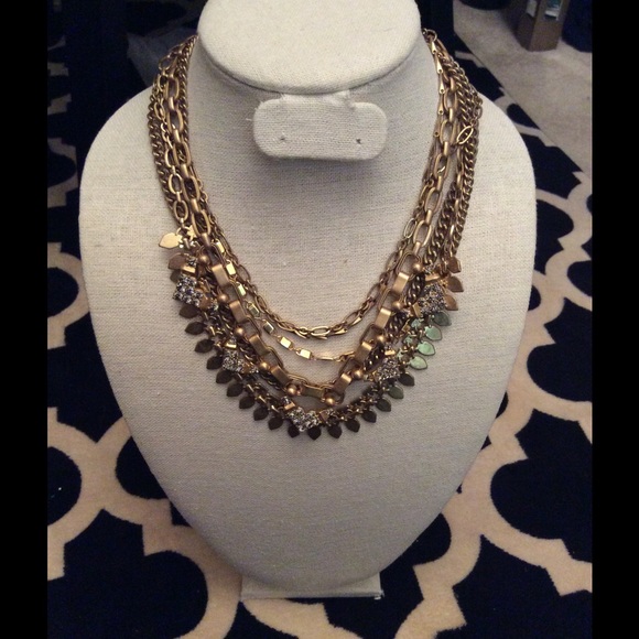 Stella&Dot Gold Sutton Necklace
