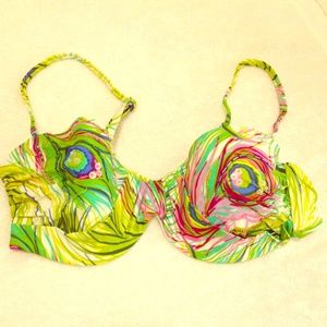 Nanette lepore Beaded bikini top