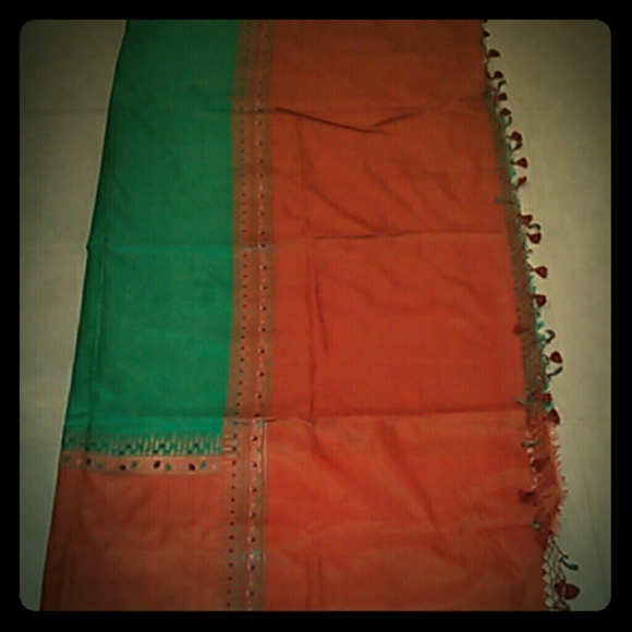 100% silk sari