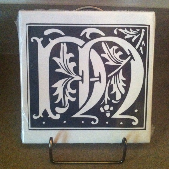 Decorative Initial Tile