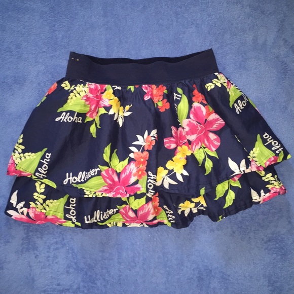 Floral Hollister Skirt