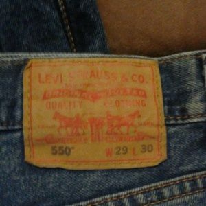 Levi blue jeans  W29 L30