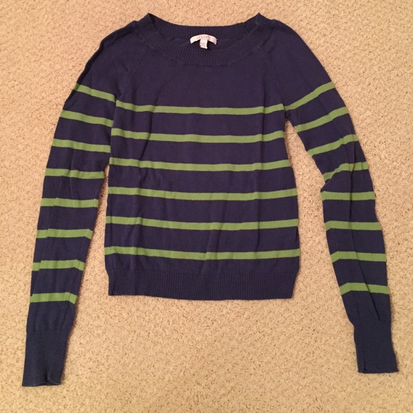 Delia's striped sweater