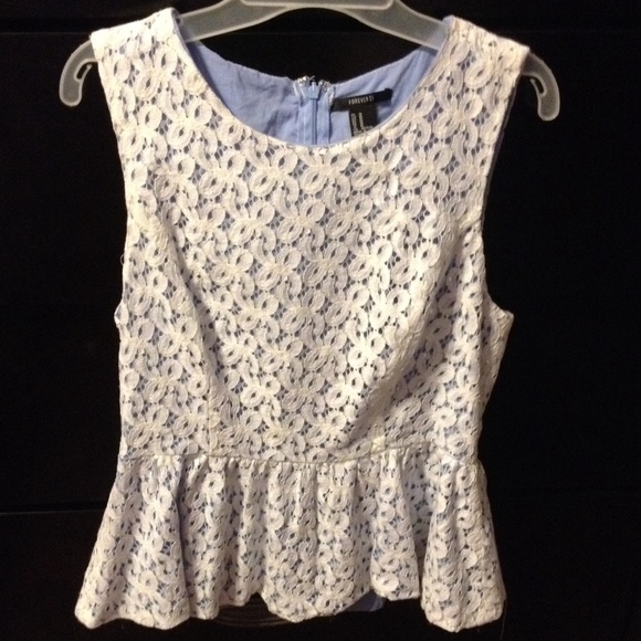 Forever 21 - peplum top