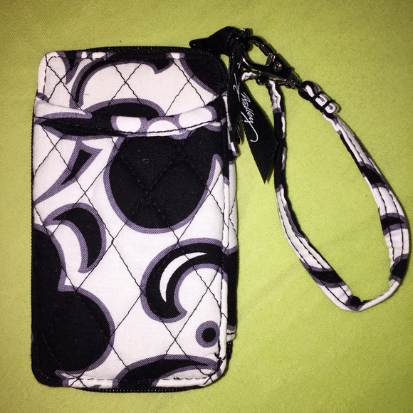 Black & White Vera Bradley Wristlet/Wallet