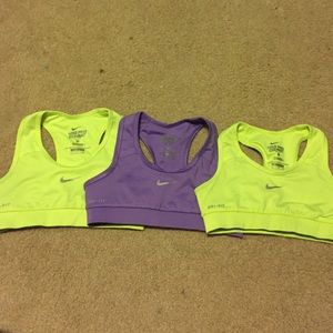 Nike sports bras