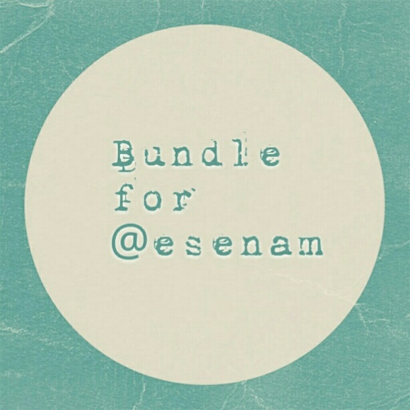 Bundle for @esenam- 3 shirts