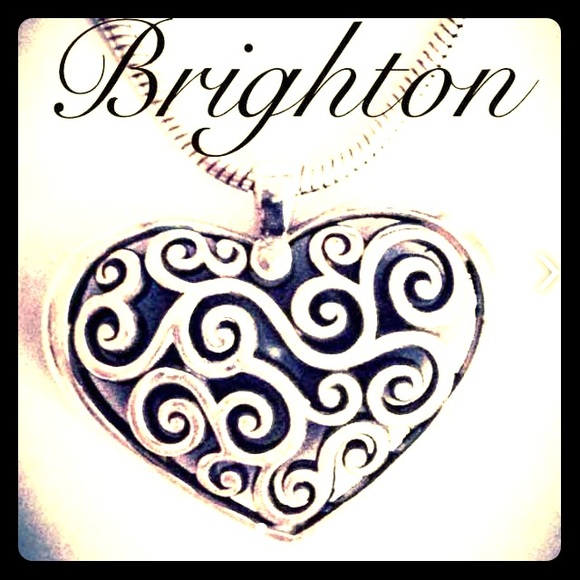 Brighton Scroll Heart Necklace