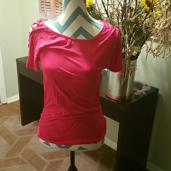 Pink Short Sleeve Shirt
