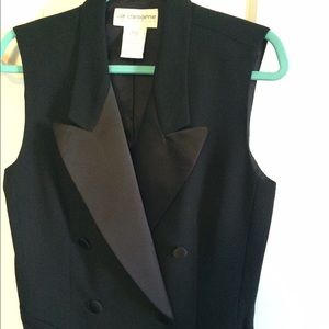 Black Tuxedo Vest