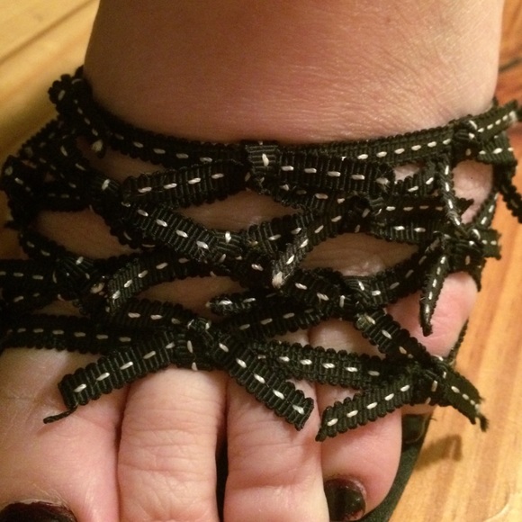 Flash sale! off Auth Prada  ribbon sandals 8 - Picture 2 of 4