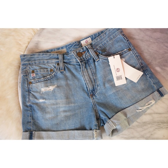 ❌SOLD❌AG Jeans Slouchy Distressed Shorts - Picture 2 of 3