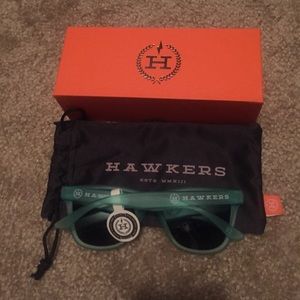 NWT hawkers sunglasses teal polarized