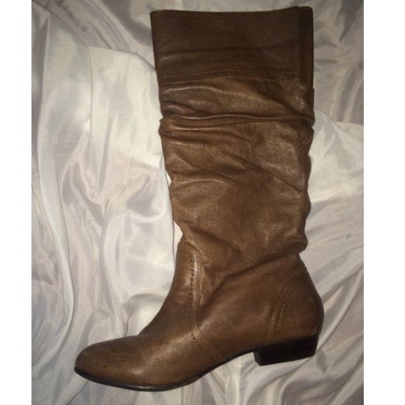 brown boots Steve Madden
