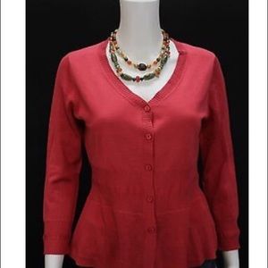 Cabi coral cardigan