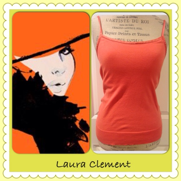 Laura Clement Peach Tank NWOT - Picture 3 of 11