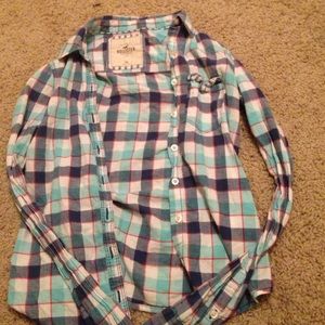 Hollister flannel (ON HOLD for @lovemesomepink)