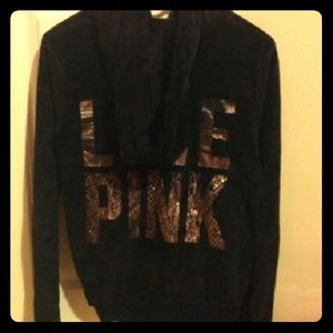 Victoria secret snake skin design love pink Hoodie