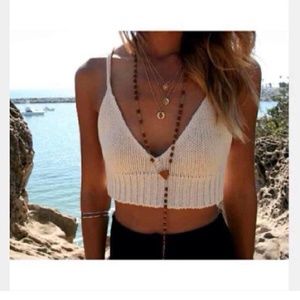 Cream/White Bralette NWOT