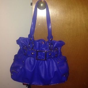 Cobalt blue purse!! First pict actual color