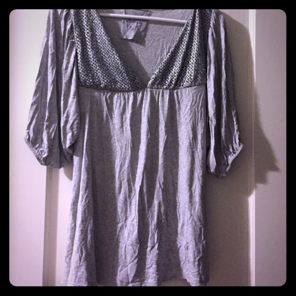 Tunic with sequin/ bead work. - Picture 1 of 2