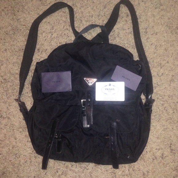 Authentic Prada Backpack