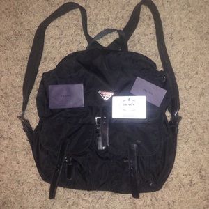 Authentic Prada Backpack