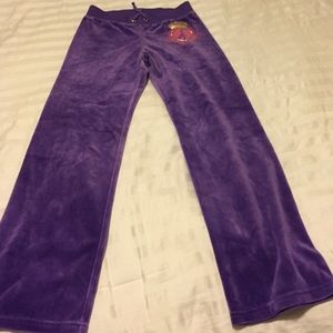 Juicy Couture velour pants