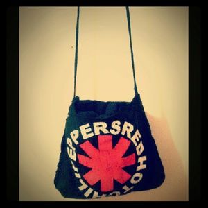 Red hot chili peppers cross body bag