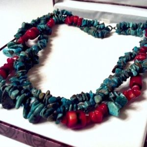 Khalsa 925 Sterling Silver Turquoise Necklace