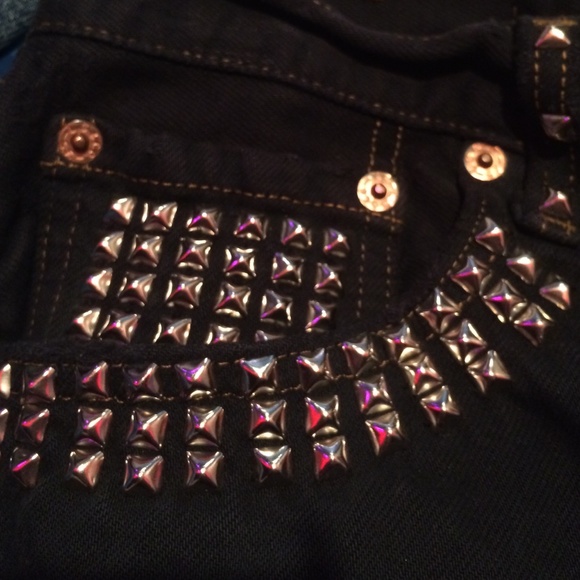 O.G.U black high waisted shorts - Picture 3 of 4