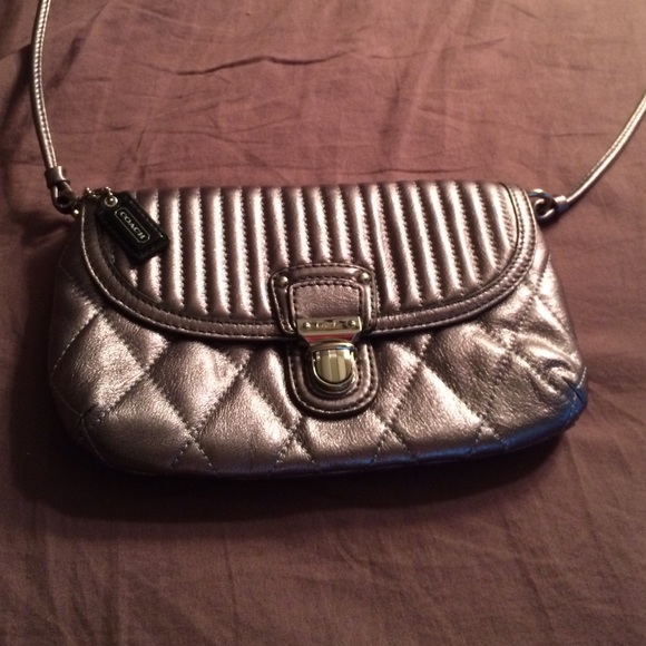 Authentic Coach cross body purse