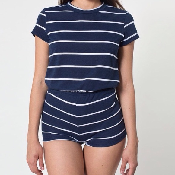 AA Striped Romper