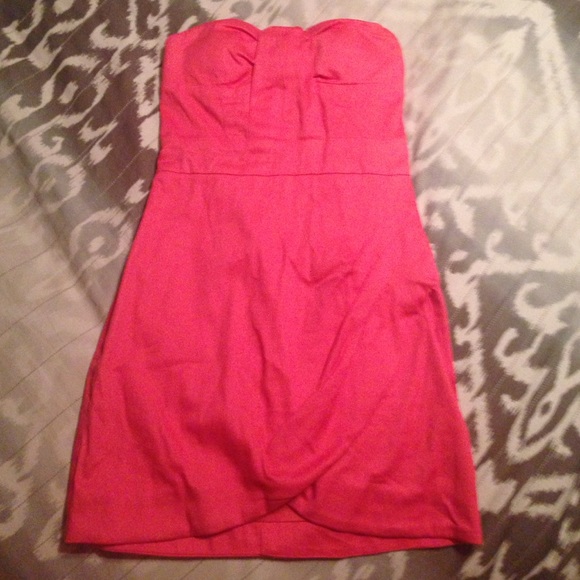 Coral Strapless